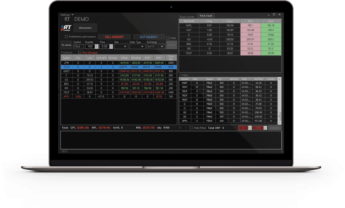 TRADING PLATFORM RT PRO for the US stock market NYSE NASDAQ (Video, overview, webinar)