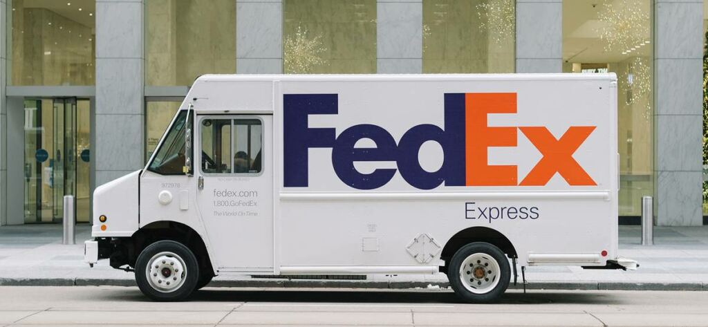 FedEx: The company's revenue increased by thirty percent in the fourth quarter