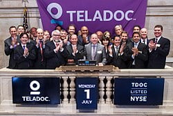 NYSE, TDOC, обзор, компания, Teladoc  